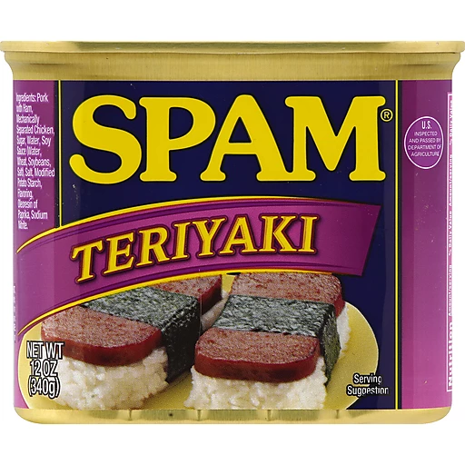 Spam Teriyaki Canned Meat: Nutrition & Ingredients