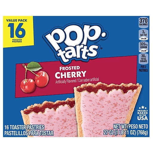 Kellogg's Pop-Tarts Frosted Grape Toaster Pastries, 14.1 oz