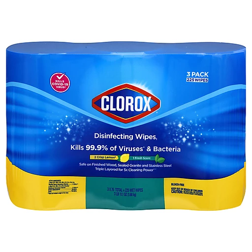 Clorox Triple Action Dust Wipes, 54 Count Box (Pack of 2)