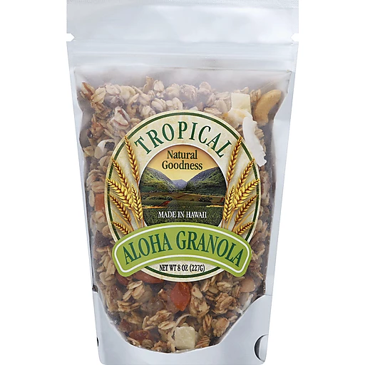 Aloha Granola Tropical Cereal, Vegetables