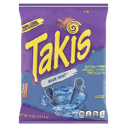 Takis Fuego Corn Tortilla Minis by Barcel 4 oz (Pack of 5)