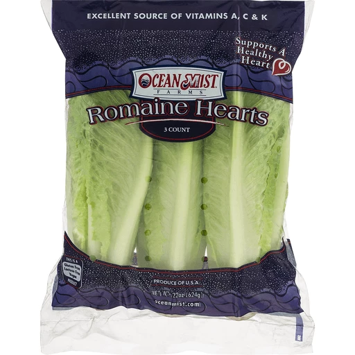 Cos Hearts Leatuce Heart Organic Romaine Lettuce Hearts | BJ's Wholesale Club