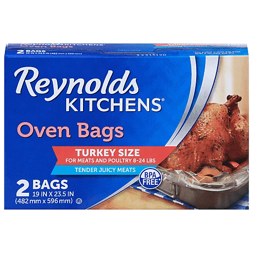 Reynolds Wrap Oven Bags Turkey Size 2 Ea Plastic Bags