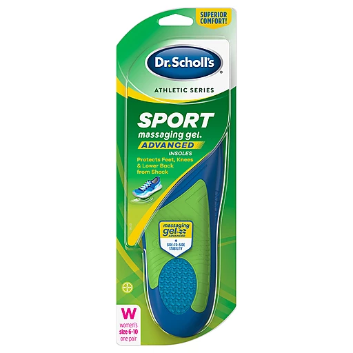 Dr scholls running insoles women's sales