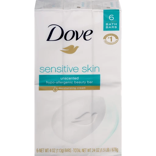 Dove Beauty Bar More Moisturizing Than Bar Soap Sensitive Skin