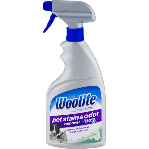 Woolite Pet Stain & Odor Remover, + Oxy, Fresh Blossom Scent 22 fl oz, Floor Cleaners