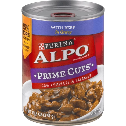 Alpo cans top