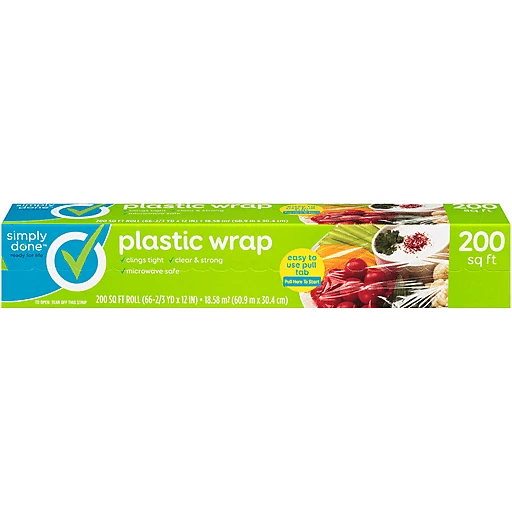 Simply Done Plastic Wrap, Plastic Bags
