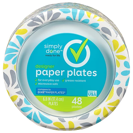Not on sale paper plates