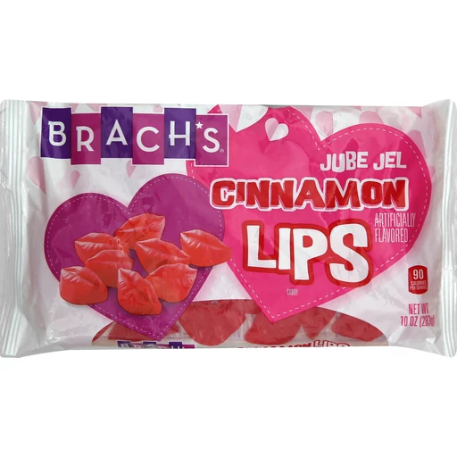 Brachs Candy, Cinnamon Lips, Jube Jel, Packaged Candy