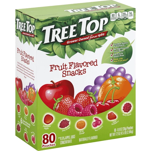 Tree Top Snacks, Fruit Flavored | Fruit Snacks | Reasor’s