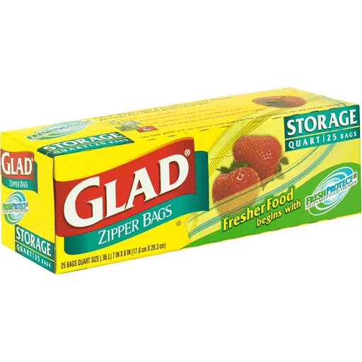 Glad best sale storage bags