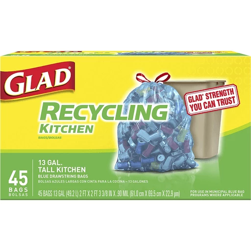 Tall paper bags for recycling sale