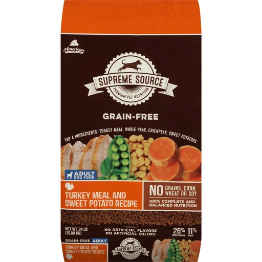 Premium source top dog food