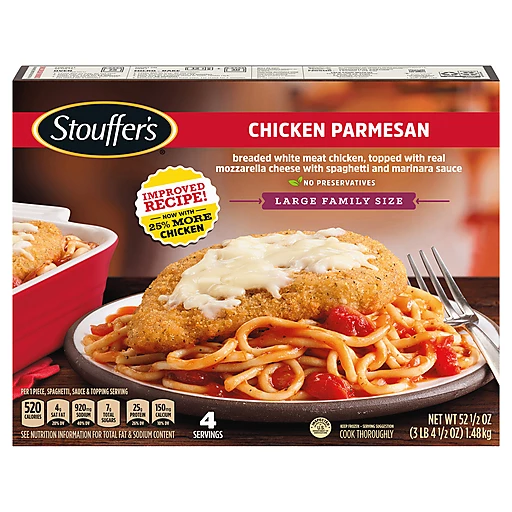 Frozen family meals outlet