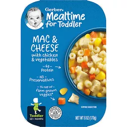 Gerber mac and deals cheese