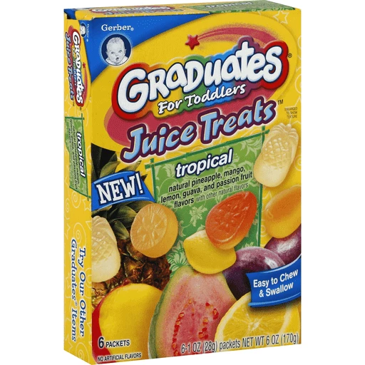 Gerber graduates best sale juice treats