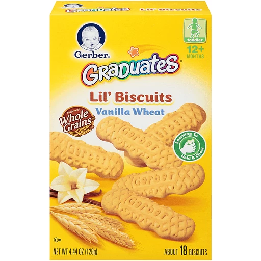 Gerber online teething biscuits