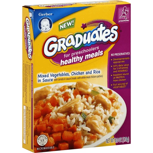 Gerbert Cooking Gerber Chicken Sausages Gerber Nutritious Dinner Turkey & Rice Baby