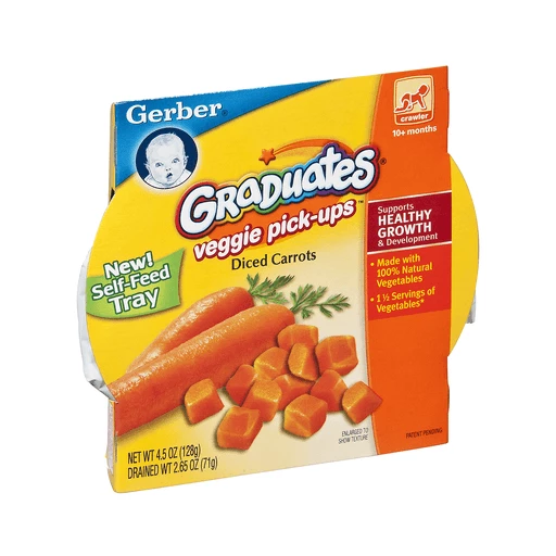 Gerber Veggie Pick Ups 8 ea Baby Food Snacks Market Basket
