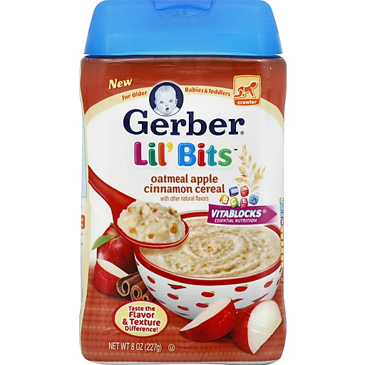 Gerber oatmeal cereal age deals