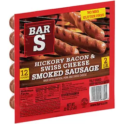 Bar s smoked sausage hot sale