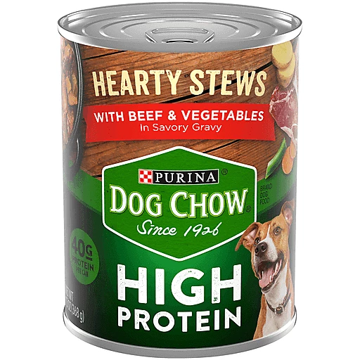 High calorie canned dog food best sale