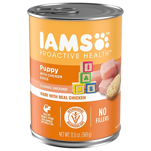 IAMS Proactive Health Classic Ground Puppy With Chicken and Rice