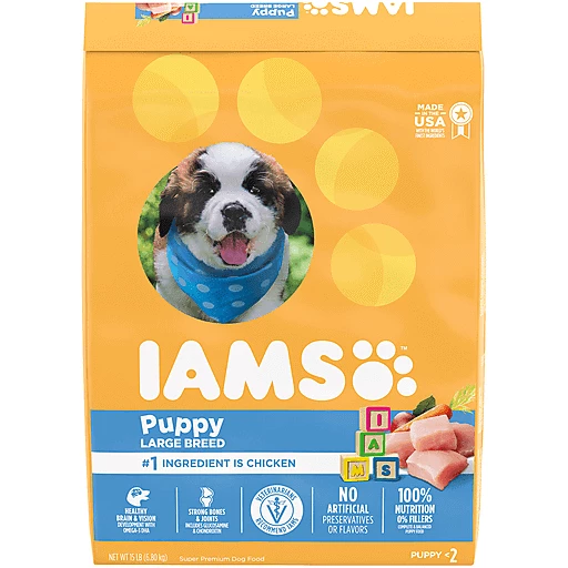 Iams dog food 15 lbs hot sale