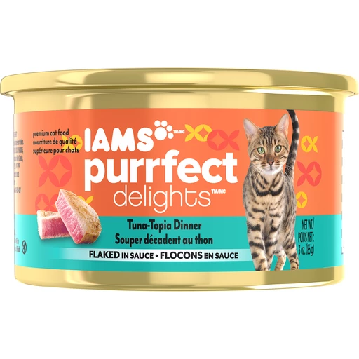 Iams delights cat food best sale