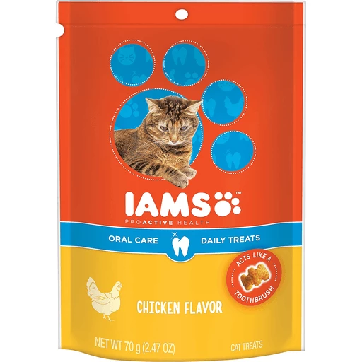 Iams oral care cat treats online