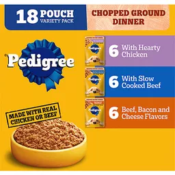 Pedigree 18 pouch variety pack hot sale