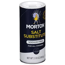 Morton Salt Substitute, Sodium Free 3.125 Oz