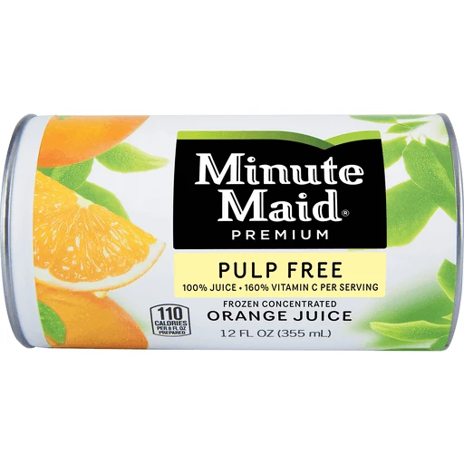 Pulp free orange juice hot sale
