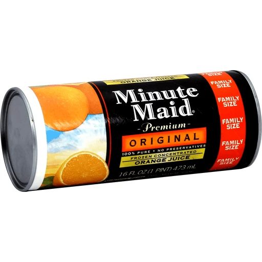 Minute maid orange juice nutrition hotsell