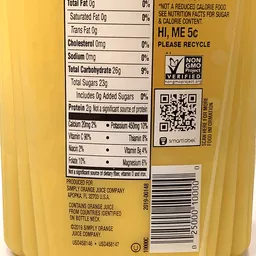Simply orange nutrition facts deals