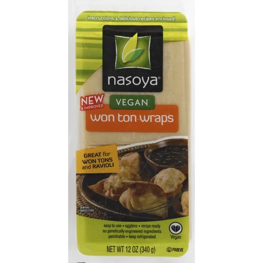 Nasoya Won Ton Wraps Vegan Tofu And