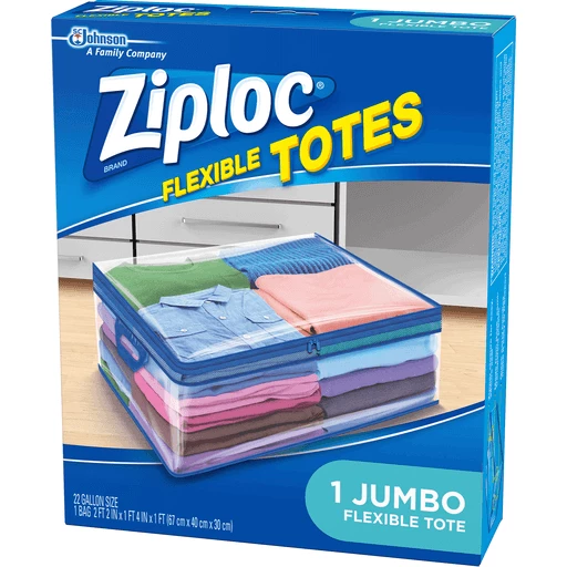 Flexible plastic tote sale