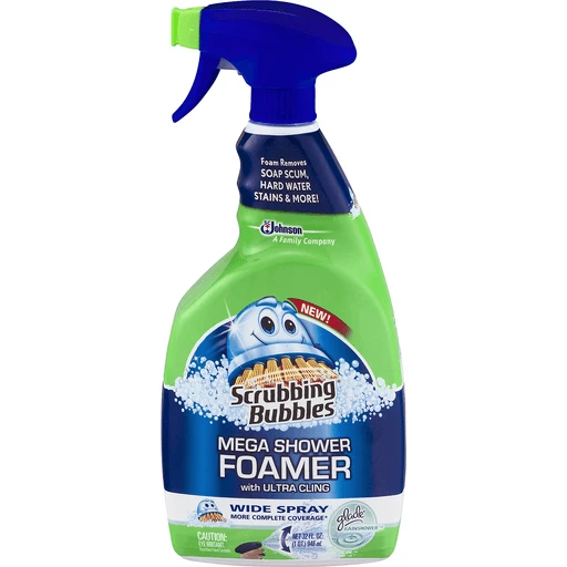 Scrubbing Bubbles Bathroom Mega Shower Foamer Spray Rainshower