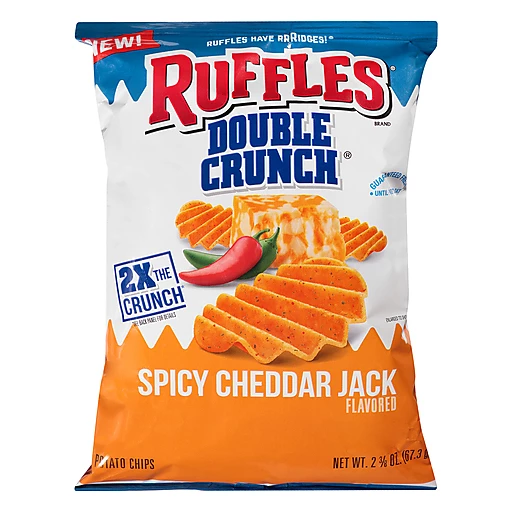 Cheedar Ruffles Logo Ruffles Chips Logo Ruffles Original Ridged Potato Chips 16 Oz.