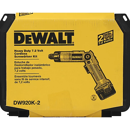 Dewalt 7.2 v cordless screwdriver hotsell