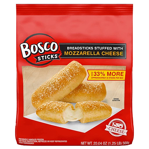 Bosco Sticks Breadsticks Mozzarella