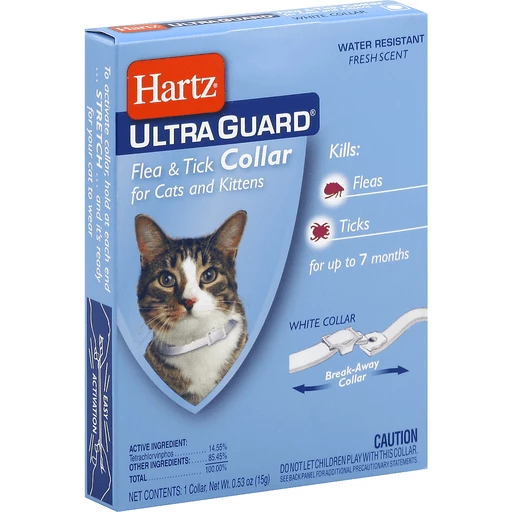 Hartz Ultra Guard Flea Tick Collar for Cats and Kittens Fresh