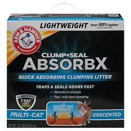 Arm and hammer clump and seal unscented outlet