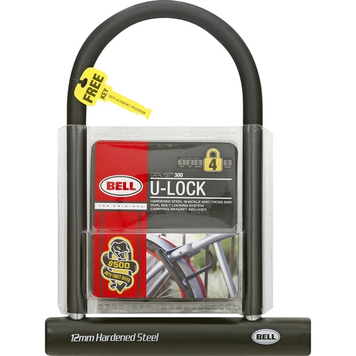 Bell 12mm hardened steel bike lock sale