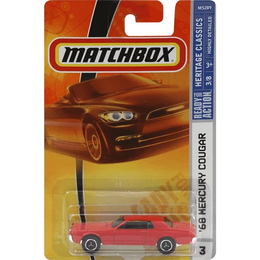 Matchbox Heritage Classics 68 Mercury Cougar Toys Games