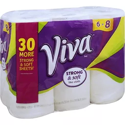 Viva Paper Towels Big Rolls 1 Ply Paper Towels Market Basket