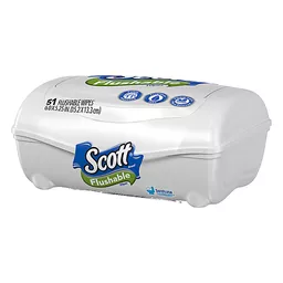 Scott flushable wipes deals