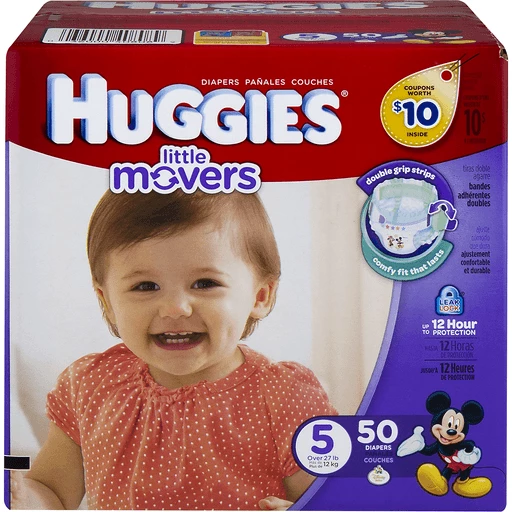 Huggies little movers size 5 deals