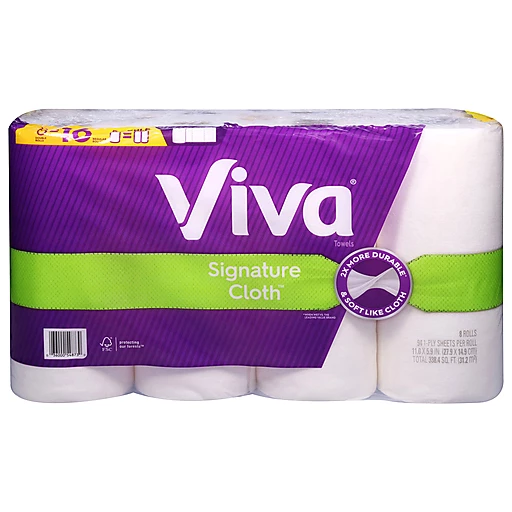 Viva signature cloth full sheet paper towels hotsell